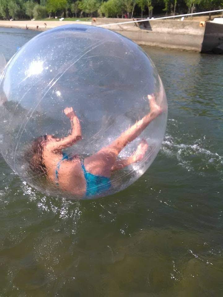Bolas de água no Douro