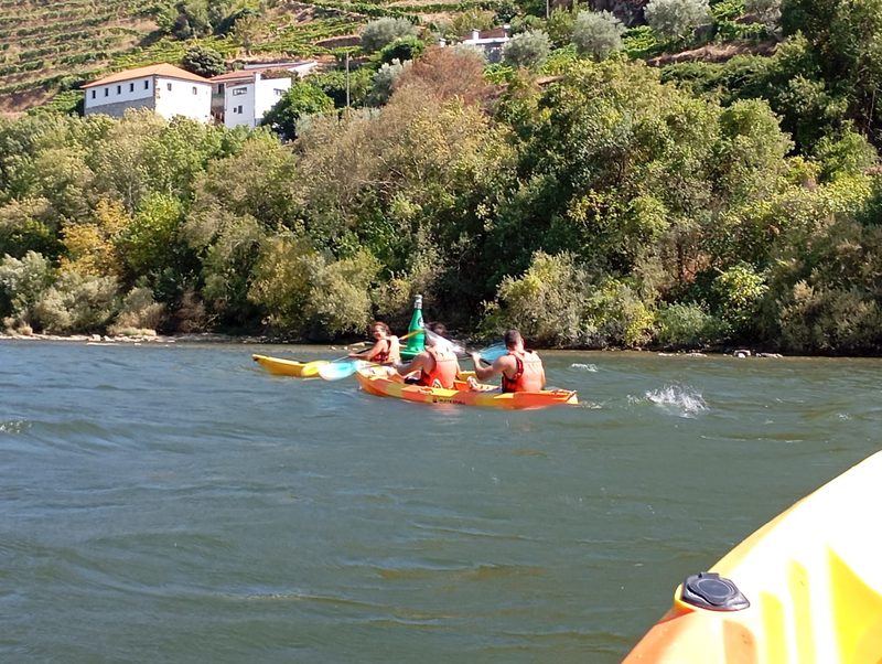 Passeio de kayak no Douro
