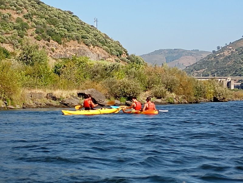 Passeio de kayak no Douro